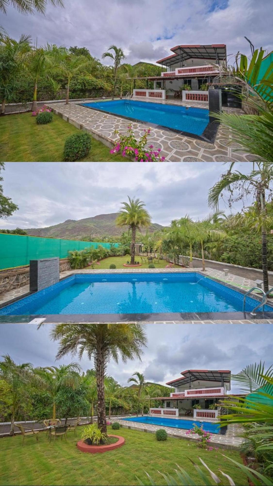 Lifeline - Peak View With Huge Pool And Lawn Area Villa